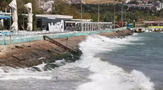 Poyraz Tekirdağ'da Deniz Ulaşımını Aksatıyor