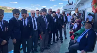 Tekirdağ'da Gaziler Günü dolayısıyla tekne turu düzenlendi