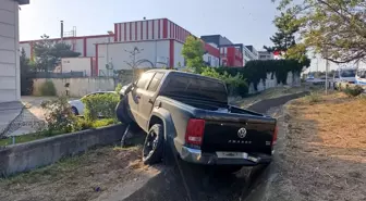 Tekirdağ'da Pikap Kazası: 2 Yaralı