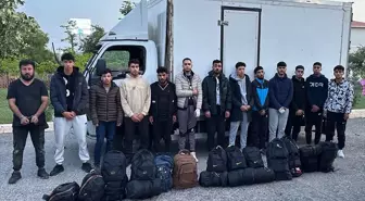 Tekirdağ'da 13 Düzensiz Göçmen Yakalandı
