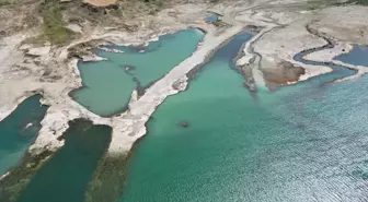 Tekirdağ'da Naip Barajı'nda Su Seviyesi Kritik Düzeye Düştü