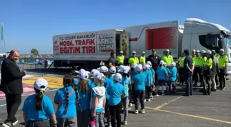 Tekirdağ'da Öğrencilere Trafik Eğitimleri Verildi