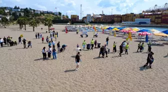 Tekirdağ'da Sahil Temizliği Etkinliği Gerçekleştirildi