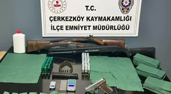 Tekirdağ'da Uyuşturucu ve Ruhsatsız Silah Operasyonu: 1 Tutuklama