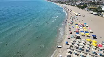 Tekirdağ'da Sıcak Hava, Sahillerde Yoğunluk Oluşturdu