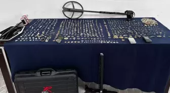 Tekirdağ'da Tarihi Eser Kaçakçılığı: 1014 Sikke Ele Geçirildi