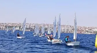 Tekirdağ'da Zafer Kupası Yelken Yarışları Devam Ediyor