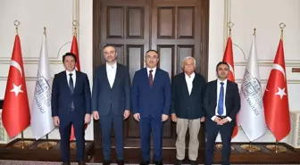 THY Genel Müdür Yardımcısı Ali Türk, Tekirdağ Valisi Soytürk'ü Ziyaret Etti