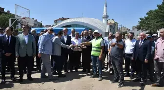 Tekirdağ'da Yeni İlkolun Temeli Atıldı