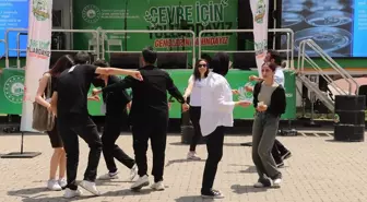 Tekirdağ'da Yeşil Kampüs Festivali: Çevre Tırı Namık Kemal Üniversitesi'nde
