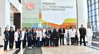 Tekirdağ Vali Vekili Sağlık Personelini Ziyaret Etti