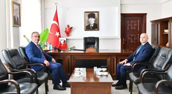 Tekirdağ Valisi Soytürk, Malkara Kaymakamı Koç'u Ziyaret Etti