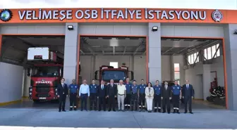 Tekirdağ Valisi Soytürk, İtfaiye İstasyonunu Ziyaret Etti