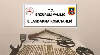Erzurum'da Tarihi Eser Kaçakçılığı Operasyonu: 615 Sikke Ele Geçirildi