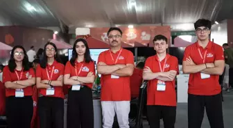 Türkmenistan Aşkabat Türk Anadolu Lisesi Takımı TEKNOFEST'te