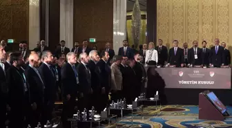TFF Olağan Mali Genel Kurulu Ankara'da Başladı