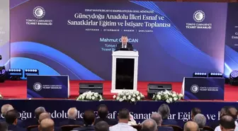 Ticaret Bakan Yardımcısı Mahmut Gürcan Şanlıurfa'da konuştu Açıklaması