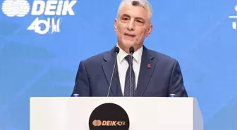 Ticaret Bakanı Bolat DEİK 38. Olağan Mali Genel Kurulu'nda konuştu Açıklaması