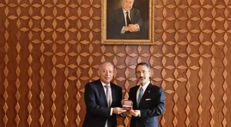 TİHEK Başkanı Altun, Azerbaycan Anayasa Mahkemesi Başkanı Abdullayev ile görüştü