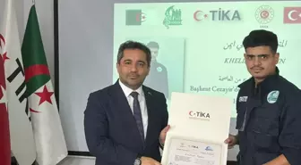 TİKA Cezayir'de Kaynakçılık ve Metal İşleme Eğitimi Düzenledi