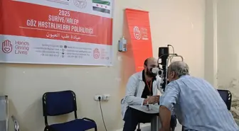 TİKA ve Can Veren Eller Derneği Halep'te 92 Hastaya Ücretsiz Göz Ameliyatı Gerçekleştirdi