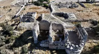 Tlos Antik Kenti'nde Restore Çalışmaları Devam Ediyor