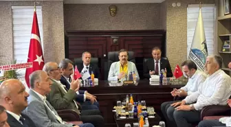 TOBB Başkanı Hisarcıklıoğlu'ndan Mustafa Doğru'ya Taziye Ziyareti