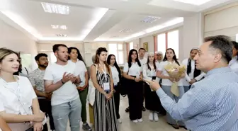 Yabancı Öğrenciler TOGÜ Rektörü'nü Ziyaret Etti