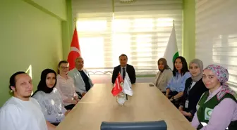 Rektör Fatih Yılmaz Yeşilay Tokat Şubesini Ziyaret Etti