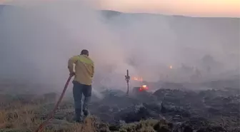 Tokat'ta Anız Yangını: 50 Dönümlük Alan Zarar Gördü
