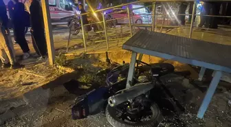 Niksar'da Cip ile Motosiklet Çarpıştı: 1 Yaralı