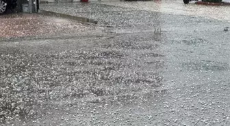 Tokat'ta Dolu ve Sağanak Yağışlar Etkili Oldu