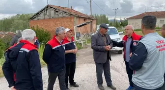 Tokat'ta Dolu Yağışı Sonrası Hasar Tespit Çalışmaları Başladı