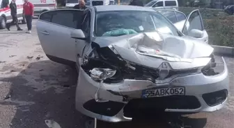 Tokat'ta Otomobil Çarpışması: 5 Yaralı