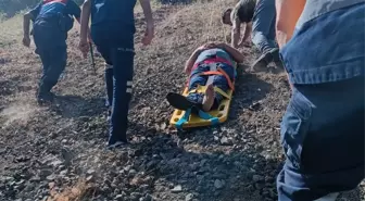 Tokat'ta ATV Aracı Uçuruma Devrildi: 2 Yaralı