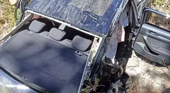 Tokat'ta Uçuruma Devrilen Otomobilin Sürücüsü Yaralandı