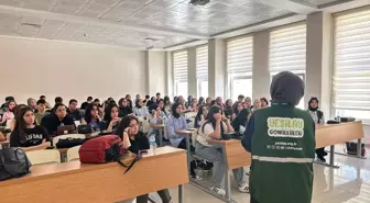 Yeşilay'dan TOGÜ Öğrencilerine YEDAM Tanıtımı