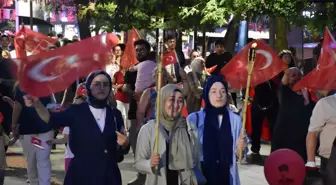 Trabzon'da 30 Ağustos Zafer Bayramı Fener Alayı ile Kutlandı