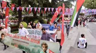 Trabzon'da Filistin'e Destek Yürüyüşü