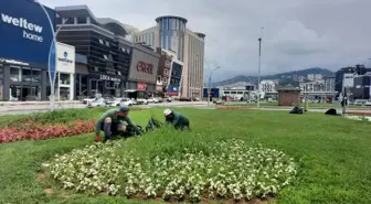 Trabzon'da Park ve Yeşil Alanlarda Kapsamlı Düzenleme Çalışmaları Devam Ediyor
