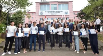 Özbekistanlı Öğrenciler Trabzon'da Yaz Stajını Tamamladı