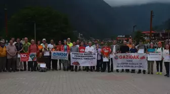 Uluslararası Demirkapı Dağcılık Şenliği Çaykara'da Gerçekleştirildi