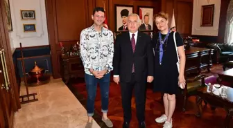 Trabzon Valisi Aziz Yıldırım, Mattia Ahmet Minguzzi'nin Ailesini Ziyaret Etti