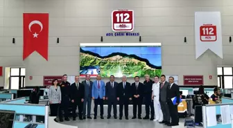 Vali Yıldırım, 112 Acil Çağrı Merkezi'ni Ziyaret Etti