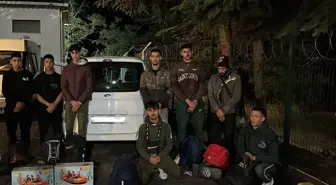 Edirne, Kırklareli ve Tekirdağ'da 36 Düzensiz Göçmen Yakalandı