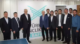 AK Parti Milletvekili ve Bafra Belediye Başkanı TÜGVA'yı Ziyaret Etti