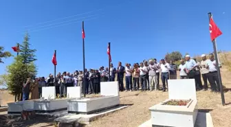 Tunceli'de teröristlerce şehit edilen 6 sivil ve 2 güvenlik korucusu anıldı