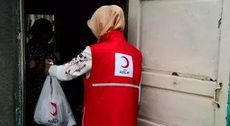 Türk Kızılay, Kırgızistan'da Kurban Eti Dağıttı
