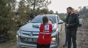 Türk Kızılay, Orman Yangınlarına Destek Vermeye Devam Ediyor