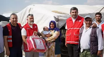 Türk Kızılay, Polatlı'da Mevsimlik Tarım İşçilerine Yardımda Bulundu